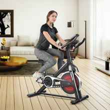 Load image into Gallery viewer, Vélo d’appartement silencieux avec roue et guidon en acier -
