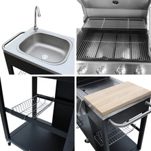 Load image into Gallery viewer, Cuisine d'extérieur TEXAS - 4+1 brûleurs -
