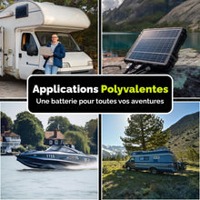 Load image into Gallery viewer, Batterie AGM 12v 100Ah Electronicx Caravan Edition batterie solaire 12v accumulateur 12v batteries solaires alimentation batterie 12v agm caravane batterie camping car batterie gel 12v accumulateur