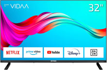 Load image into Gallery viewer, DYON Smart 32 VX Téléviseur 80 cm (32 pouces) (HD Smart TV, HD Triple Tuner (DVB-C/-S2/-T2), App Store, Prime Video, Netflix, YouTube, DAZN, +), Noir