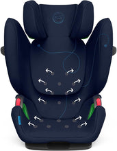 Load image into Gallery viewer, Cybex Pallas G2 Plus/Stormy Blue-light blue PU1