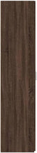 Load image into Gallery viewer, vidaXL Buffet Haut chêne Marron 30x42,5x185 cm Bois d'ingénierie, Buffet, Armoire de Rangement, Panneau latéral, Armoire, Armoire latérale