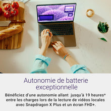 Load image into Gallery viewer, Dell Inspiron 14 (5441) Copilot+ PC Portable 14" Écran FHD+ 60 Hz Snapdragon X Plus 16 Go RAM 512 Go SSD Qualcomm Adreno Windows 11 Home Clavier rétroéclairé AZERTY - Gris Titane