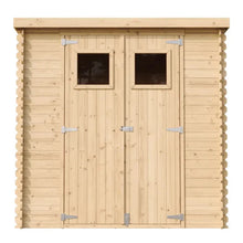 Load image into Gallery viewer, Abri de jardin en bois L204 x l142 x H200 cm / 2,22 m -