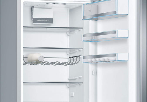 Bosch KGE398IBP - Série 6, Réfrigérateur combiné pose-libre, 201 x 60 cm, Inox anti trace de doigts