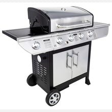 Load image into Gallery viewer, Barbecue au gaz BRISBANE - 4 br没leurs 14kW + rchaud Somagic -