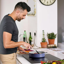 Load image into Gallery viewer, Ciarra Plaque de Cuisson à Induction - 4 Foyers - 6000W - Table de Cuisson Encastrable - Commande Tactile - 9 Niveaux - CABBIH4-E
