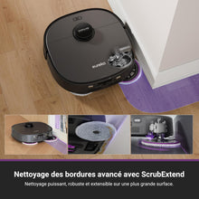 Load image into Gallery viewer, EUREKA J15 Pro Ultra Aspirateur Robot,Robot Aspirateur Laveur 16200 Pa,Nettoyage des Bords,Brosse Anti Enchevêtrement,Lavage de Serpillière à l'eau Chaude 75℃,Base Autonettoyante