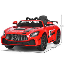 Load image into Gallery viewer, Voiture Sport Electrique 12 V pour Enfants Vitesse Max.: 5 km/h Tlcommande 2.4G MP3 Effets Sonores Lumineux Rouge -