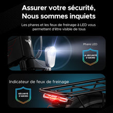 Load image into Gallery viewer, EP-2 Pro Vlo lectrique Pliable 20 脳 4.0 Fat Bike Electrique 7 Vitesses avec Batterie Amovible 48V 13Ah Autonomie 120km Tout-Terrain &amp; VTT &amp; Plage &amp; Neige -