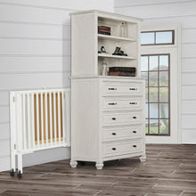 Load image into Gallery viewer, Dream on Me Quinn Full - Size Folding Crib. Removable Wheels. Modern Nursey. Adjustable Mattress Support. Patent Folding System in White