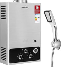 Load image into Gallery viewer, BreeRainz 18LPM Chauffe-Eau à Gaz,36KW Chauffe-Eau à Gaz Instantané Propane Butane,Pression d'eau de Démarrage Super Basse,pour Maison,Camping-car