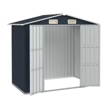 Load image into Gallery viewer, Abris de Jardin Gris Mtal 205 x 183 x 129 cm -