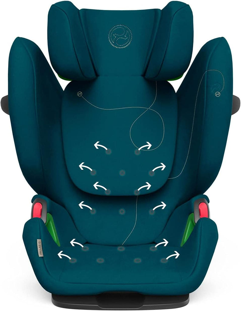 Cybex Pallas G2 Plus/Stormy Blue-light blue PU1