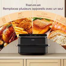 Load image into Gallery viewer, COSORI Air Fryer 10L Twinfry,Dual Zone Avec Sparateur Amovible,Capacit Flexible de 10L,Friteuse sans Huile 6-en-1,35鈩240鈩66% d'nergie en Moins,Livre de Recettes et Application