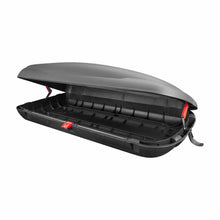 Load image into Gallery viewer, Baule tetto auto in polipropilene Linea Carbon - h37,5x169x79 cm -