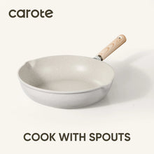 Load image into Gallery viewer, Carote Nonstick Cookware Set 21 - Piece, Kitchen Pots and Pans Set, Stay - Cool Handles, Induction Compatible, Cookware Set for RV and Camping, Beige