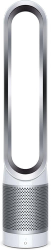 Dyson Pure Cool TP00 – Purificateur ventilateur tour sans pales, 10 vitesses, 434L/s, filtre HEPA 360°, capte 99,95% particules, Blanc/Argent