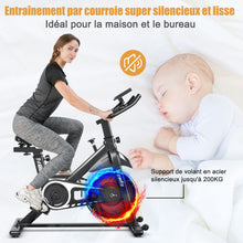 Load image into Gallery viewer, Vlo d檃ppartement silencieux avec roue et guidon en acier -