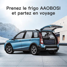 Load image into Gallery viewer, 115L Glaciere Electrique Double Zone,Glaciere a Compression WiFi APP,12 V/24 V et 100-240 V Frigo Camping,-20 à 20 pour Voiture,Camion,Bateau,Camping,Car,Caravanes,Voyageant,Maison