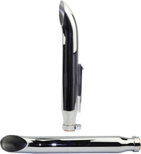 Load image into Gallery viewer, ZIAYI 1 Paire Tuyau De Silencieux D'échappement De Moto pour Harley pour Suzuki VL 125 800 1500 Intruder Bobber Chrome Conique Tourner Silencieux De Fer (Color : Chrome)