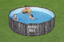 Load image into Gallery viewer, FORNOR 56141 Piscine + Filtre Bombe 366 x H 100 cm,Effet Bois