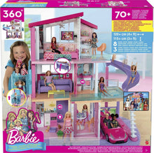 Load image into Gallery viewer, 2025 Casa delle bambole Barbie DreamHouse con oltre 70 accessori,ascensore funzionante,luci e suoni -