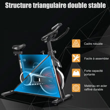Load image into Gallery viewer, Vlo d檃ppartement silencieux avec roue et guidon en acier -