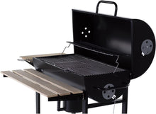 Load image into Gallery viewer, Barbecue charbon de bois "King" - 95 x 63 x 105 cm - Noir