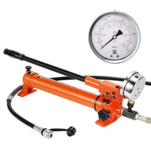 Load image into Gallery viewer, Bonvoisin CP-700 Pompe Hydraulique Manuelle avec Manomètre Haute Pression 700 kg/cm² Teneur en Huile 900cc pour des Outils Hydrauliques