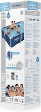 Load image into Gallery viewer, Steel Pro Kit Piscine Hors Sol Rectangulaire 3,00 m X 2,01 m X 66 cm,Bleu