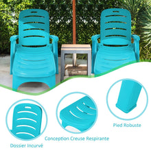 Load image into Gallery viewer, Chaise Longue Pliable Dossier Inclinable à 5 Positions avec Roues Intégrées pour Terrasse Jardin Piscine 150 kg Gris/Blanc/Bleu -
