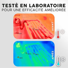Load image into Gallery viewer, Adamson B10 Refroidisseur Lit Twin 190x100 CM + Surmatelas Rafraichissant 100% Coton + Matelas Climatisé Idéal Contre Les Sueurs Nocturnes + pour Les Dormeurs Chauds - Garantie 5 Ans - Bleu Marine