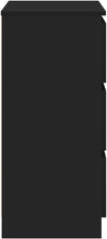 Load image into Gallery viewer, vidaXL Buffet, Meuble de Rangement avec Tiroir, Armoire de Rangement, Organisateur Salon Salle de Séjour Intérieur, Noir Bois d’Ingénierie