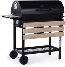 Load image into Gallery viewer, Barbecue charbon de bois "King" - 95 x 63 x 105 cm - Noir