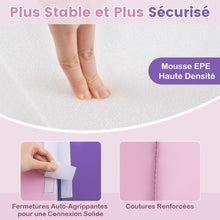 Load image into Gallery viewer, 6 Blocs d橢scalade en Mousse Jeu d橢scalade pour Tout-Petits Jeu d橝ctivit d橢scalade Color Tunnel Escaliers et Rampe pour 12+ Mois Color/Bleu/Violet -