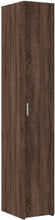 Load image into Gallery viewer, vidaXL Buffet Haut chêne Marron 30x42,5x185 cm Bois d'ingénierie, Buffet, Armoire de Rangement, Panneau latéral, Armoire, Armoire latérale