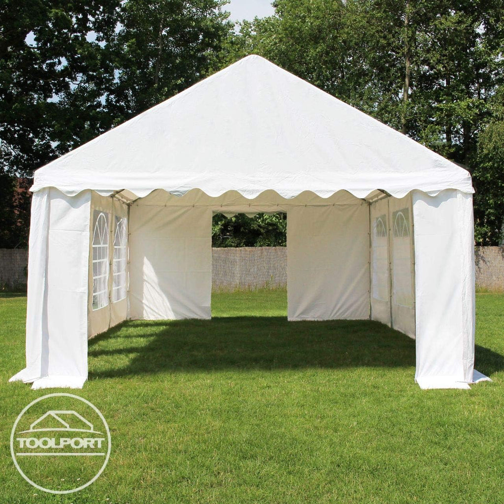 3x6 m Tente de réception/Barnum Blanc Toile de Haute qualité PVC 700 N