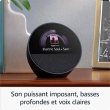 Load image into Gallery viewer, Echo Spot 2024 Noir Assistant vocal connect -