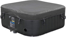 Load image into Gallery viewer, Arebos Spa Gonflable | pour l'intérieur et l'extérieur | 4 Personnes | 154x154cm | 100 Jets de Massage | Spa Bien-être Chauffage | Massage Gonflable Carré | 600 litres