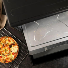 Load image into Gallery viewer, Cecotec Four Convection de Table de 60 Litres Bake&amp;Toast 6090 Black Gyro, 2200 W, Lumière Intérieure, 12 Fonctions, Température Jusqu’à 230º, Porte à Double Verre, Inclut Tournebroche