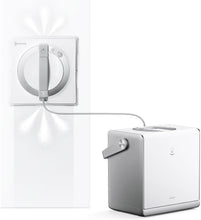 Load image into Gallery viewer, ECOVACS WINBOT W2 Pro Omni Robot Nettoyeur de vitres avec Station Multifonction, se Recharge Pendant Le Fonctionnement, buse à Triple Embout, système de Protection à 12 Niveaux