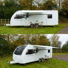 Load image into Gallery viewer, Unikka Comfort Pare-Soleil pour Caravane Camping-Car Compatible avec Thule Fiamma (400 * 240cm)