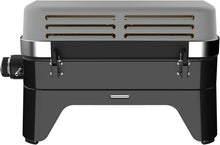 Load image into Gallery viewer, Attitude2go,Barbecue de Table  Faible fume,BBQ Portable, Couvercle,thermomtre,et Grille en Fonte,Alimentation : Cartouche de gaz CV 470 Plus,Gris