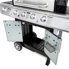Load image into Gallery viewer, Barbecue au gaz BRISBANE - 4 br没leurs 14kW + rchaud Somagic -
