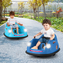 Load image into Gallery viewer, Auto-tamponneuse Electrique 12V pour Enfants Alimentée par Batterie Télécommande Lumières LED Musique pour les 2-5 Ans Rose/Rouge/Bleu -