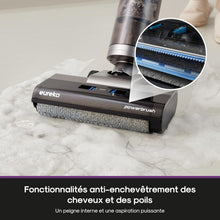 Load image into Gallery viewer, Eureka Rapidwash NEW430 Aspirateur Laveur sans Fil, 15000Pa, 0.8L/0.45L Double Réservoir pour Sols Durs et Poils d'Animaux, avec Navigation Vocale, Auto Nettoyage et Séchage